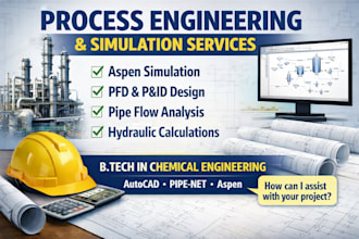 provide process engineering design and simulation services