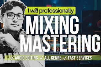 mixing mastering pro for your song, album and ep
