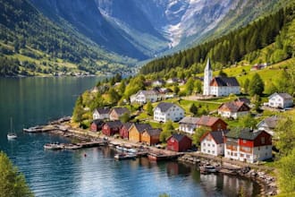 create a travel plan for your trip to norway