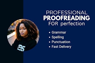 professionally proofread and edit any text fast