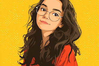draw amazing cartoon portrait from your photo