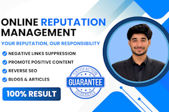 do online reputation management with expert ORM services