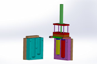 create precision plastic injection and rubber press molds
