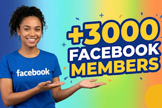 upgrade to new 3000 facebook members