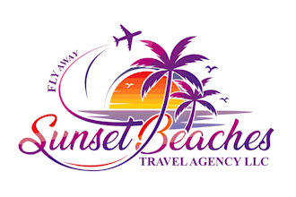 design travel, hotel, adventure, travel agency, beach and resort brand logo
