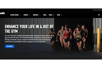 fitness shopify store gym website supplement digital fitness gym equipment logo
