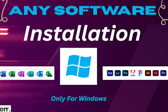 install any software on your computer windows 10,11