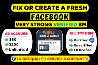 create unlimited spending limit facebook business manager and ads account