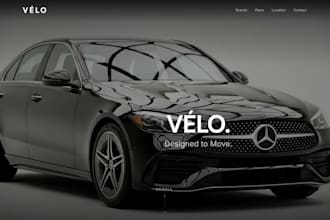create a storytelling scroll website with smooth image transitions