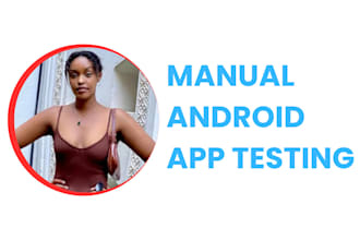 do manual android app testing with screenshots