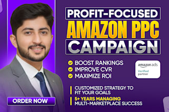 manage amazon PPC ads for profitable sales, expert amazon advertising