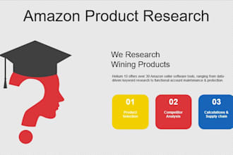 do profitable amazon product research