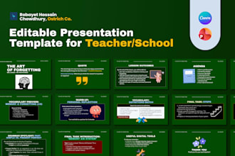 create 1000 presentation slides for educators for 250 dollar