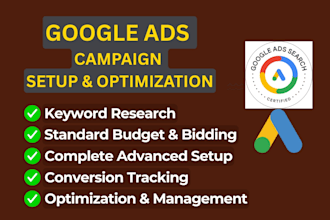 build, manage, and optimize google ads campaigns for better ROI