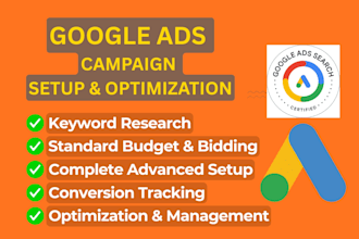 build, manage, and optimize google ads campaigns for better ROI