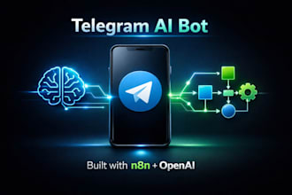 build a telegram ai bot using n8n and openai
