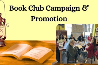 promote your book to 500k book club readers podcast book ebook voice over