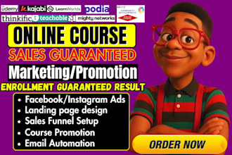 do online course promotion course marketing business and finance course
