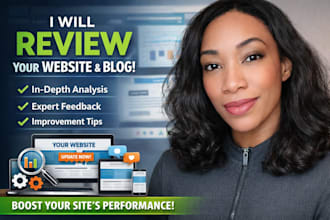provide website visibility and content review