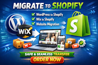 migrate wordpress to shopify wix to shopify website migration shopify migration