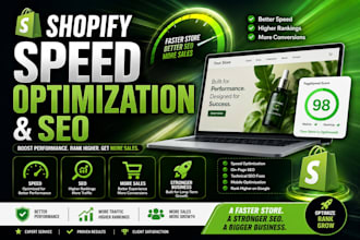 do shopify speed optimization and SEO to boost performance and ranking