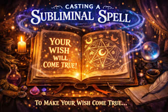 cast a custom subliminal spell for to make your wish come true