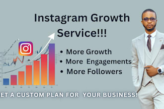 organically grow instagram accounts and do content creation