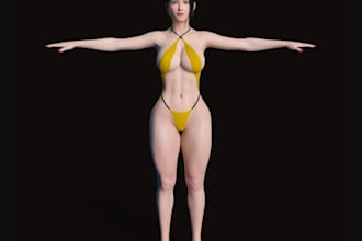 be daz 3d character modeller,g8f,asian skin,blender avatar,metahuman nsfw,animes