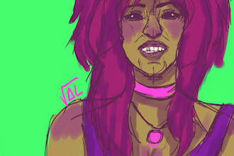 messy portraits for 8usd