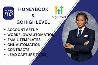 setup attio CRM honeybook workflow gohighlevel automation mailerlite design