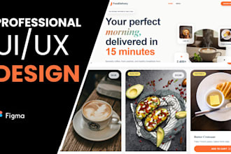 do professional UI UX design for mobile app and website