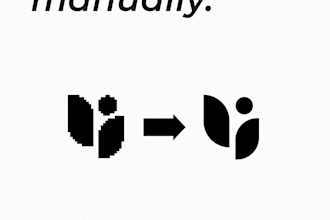vectorize your logo manually