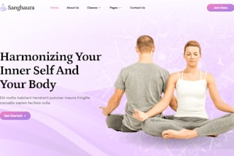 build squarespace meditation website fitness workout website sport yoga website