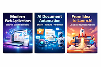build web platforms and ai document processing systems
