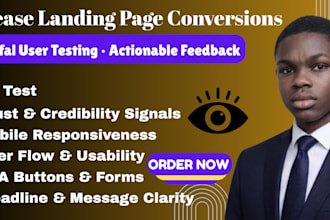 test your landing page and find conversion issues with cro insights
