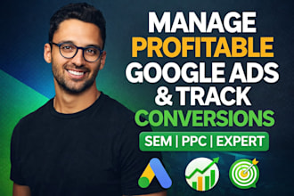 setup high converting google ads SEM, PPC and conversion tracking
