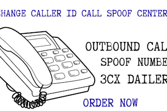 setup caller id outbound call did number sip trunk call center 3cx