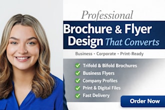 brochure design trifold brochure design, company brochure, brand style guide