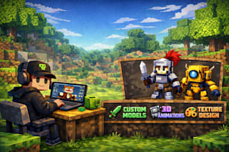 create block bench minecraft 3d animation blockbench mobs