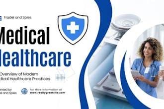 design medical pitch deck healthcare deck longevity biotech deck