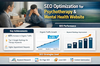 your seo specialist for healthcare and mental health website