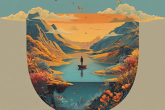 create surrealism illustration design