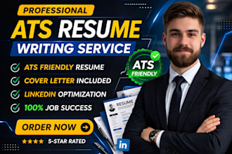 create a clean, professional and ats