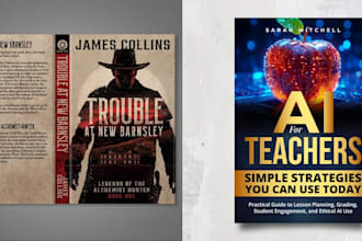 design a professional non fiction book cover