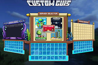 do cute pixel arts and guis