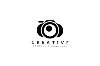 create high quality and beautiful camera logo design