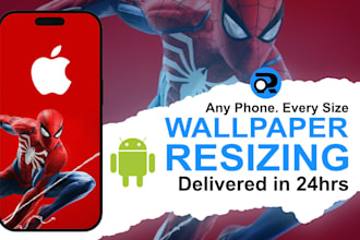 resize any wallpaper image for your specific phone