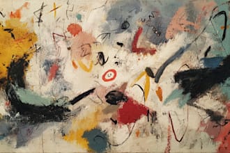 create expressive abstract art for collectors