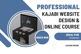 do kajabi website design and kajabi online course