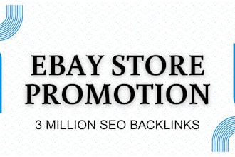 boost your ebay store ranking to increase traffic